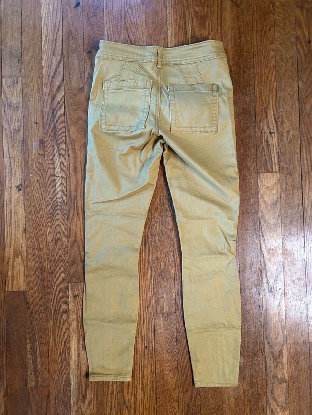 Anthropologie Mustard Utility Skinny Ankle Pants Size 25 - Picture 7 of 7